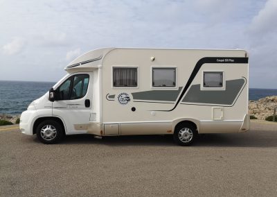 Autocaravanas en Menorca